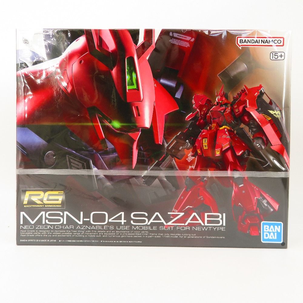 1 144 RG MSN 04 サザビー 機動戦士ガンダム 逆襲のシャア 5061605 BANDAI SPIRITS バンダイスピリッツ プラモデル 未組立品