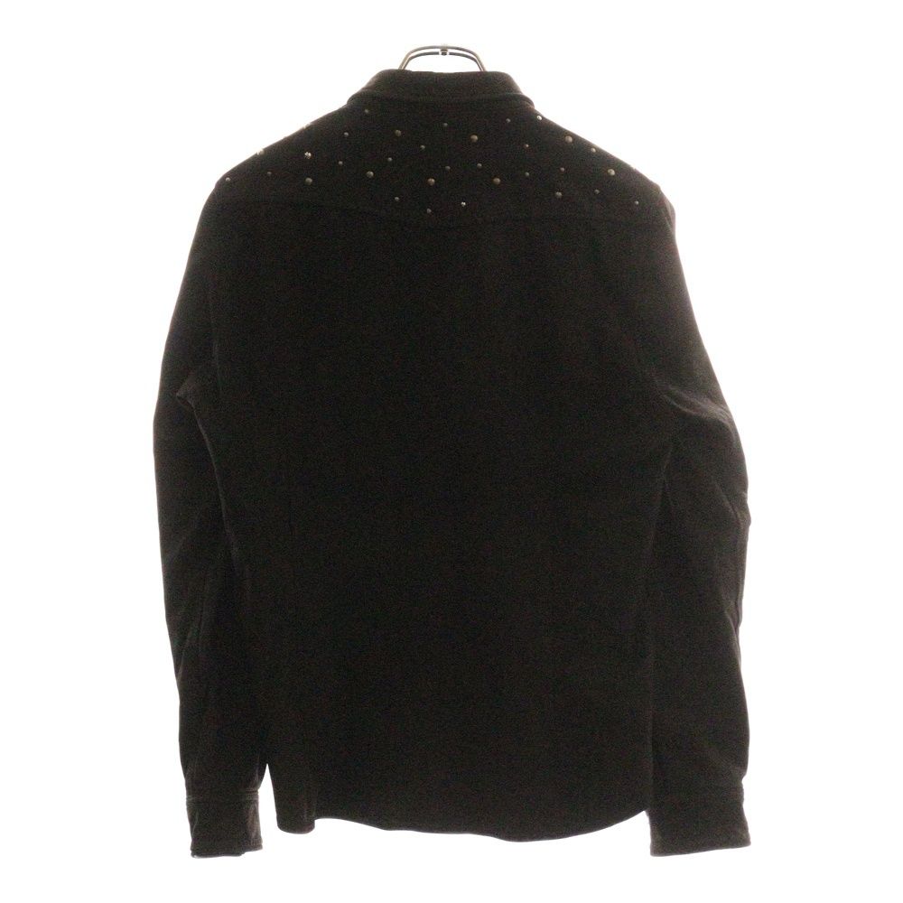 DIET BUTCHER SLIM SKIN ダイエットブッチャー スリムスキン 13SS BLOOM スタッズ付き レザージャケット ブラック