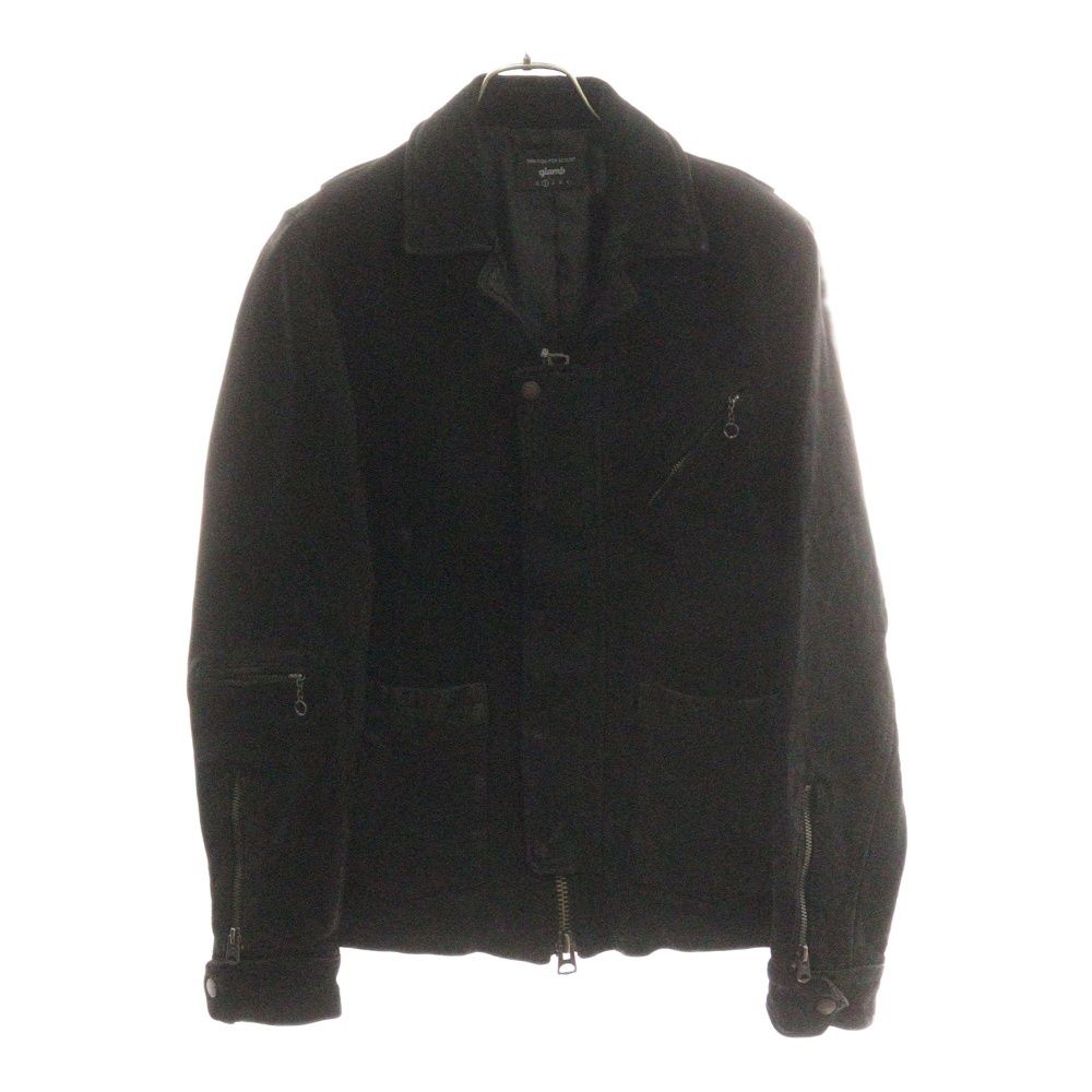 glamb グラム 19 AW Durden leather レザージャケット ブラック GB 0419 JKT 02