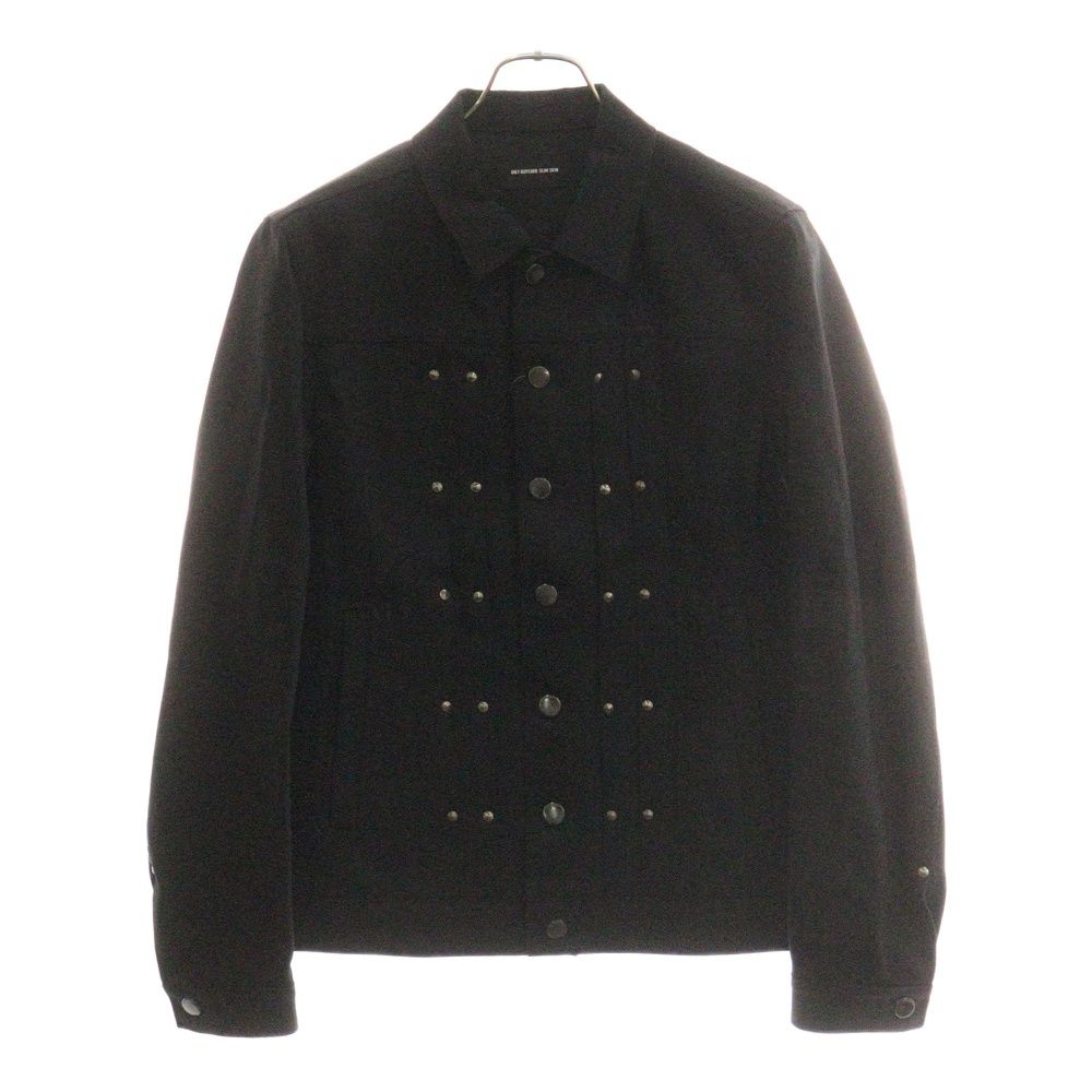 DIET BUTCHER SLIM SKIN ダイエットブッチャー スリムスキン スタッズ コットン ジャケット ブラック