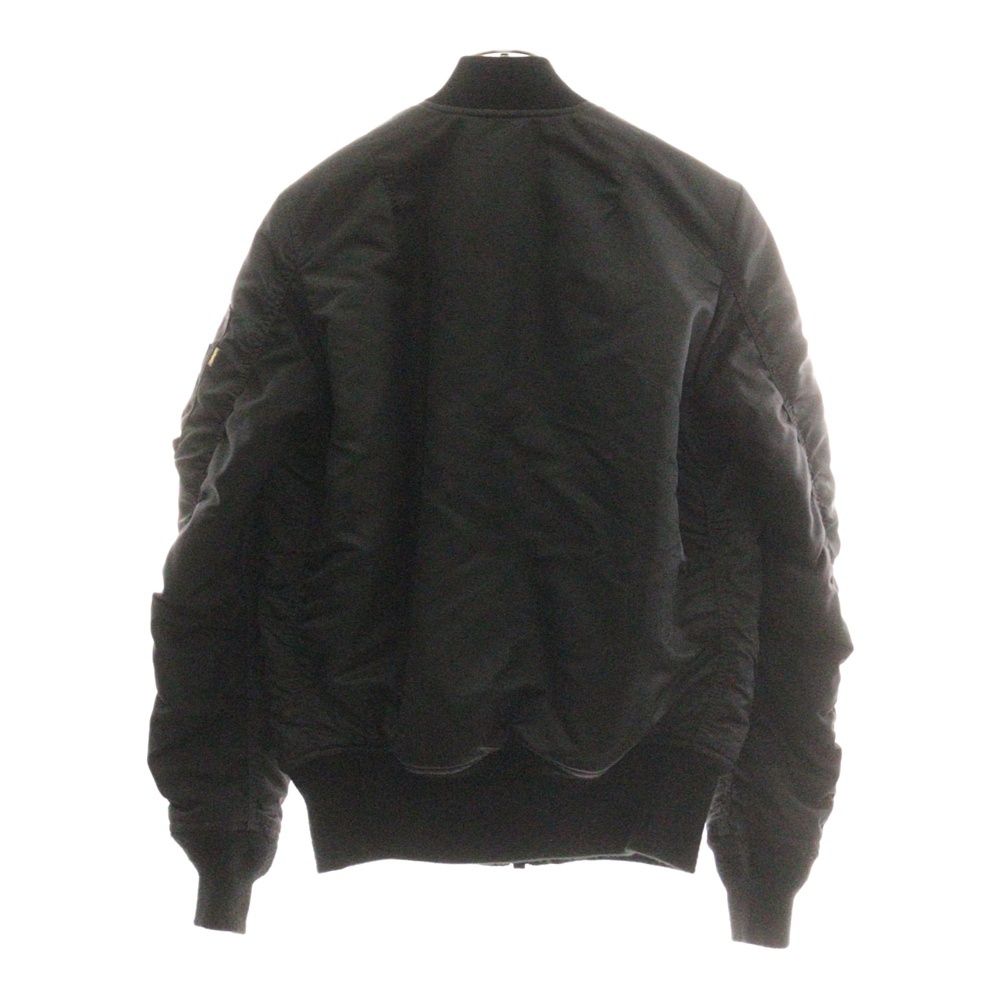 ALPHA INDUSTRIES アルファ インダストリーズ MA-1 ジップアップジャケット ブラック