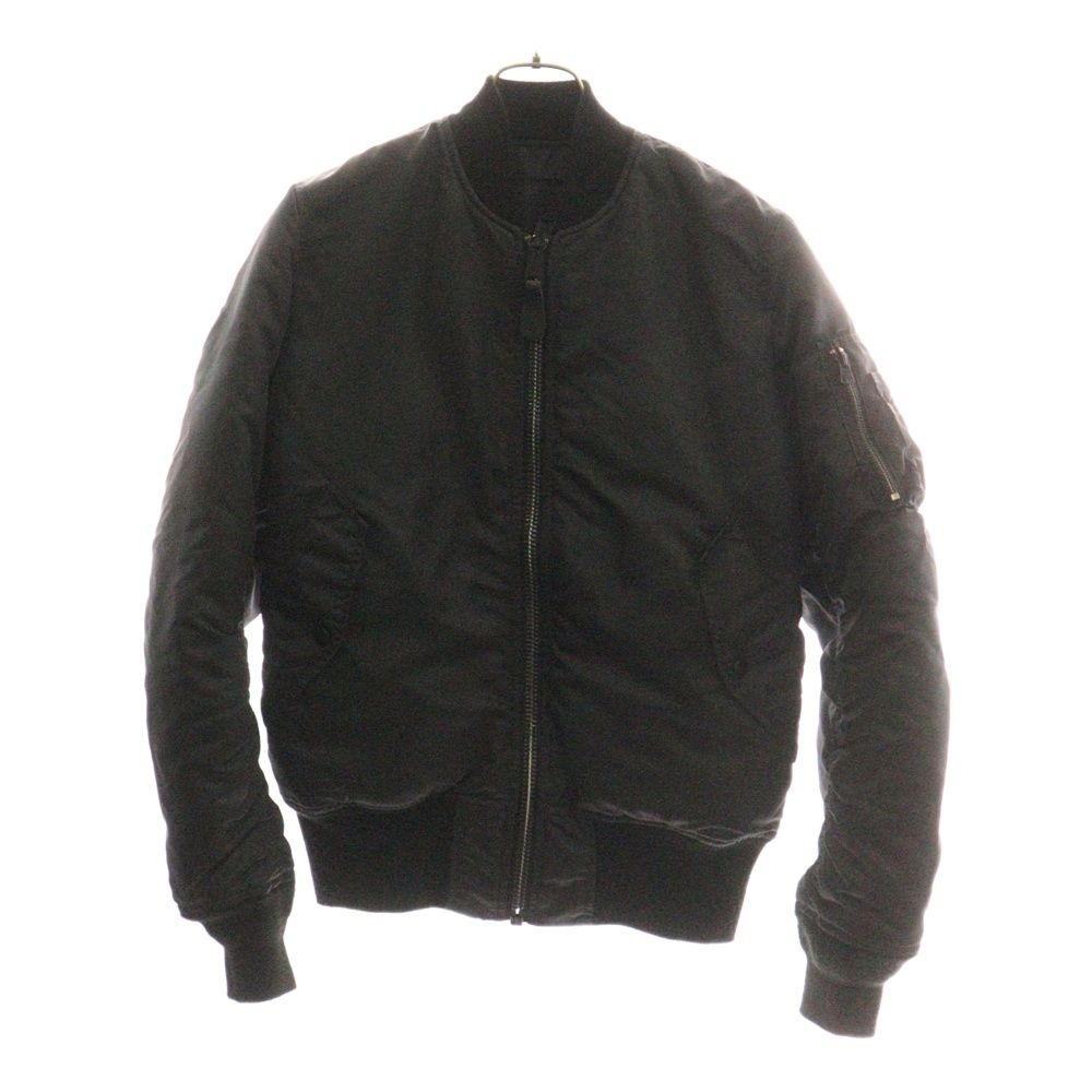 ALPHA INDUSTRIES アルファ インダストリーズ MA-1 ジップアップジャケット ブラック