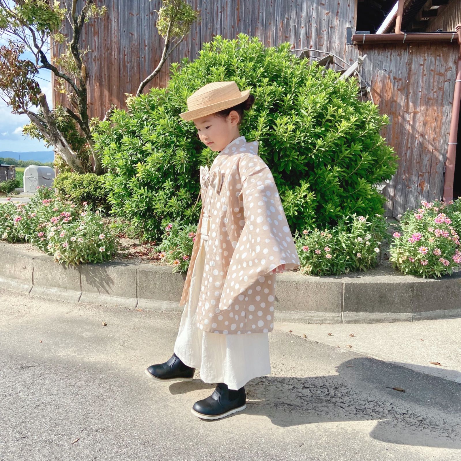 七五三 羽織袴セット 男の子 5歳 和しじら織り ハンドメイド - メルカリ