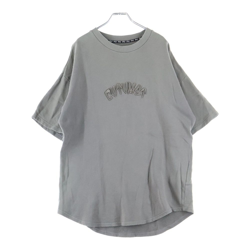 cvtvlist (カタリスト) フロントロゴ刺繍 半袖スウェットTシャツ
