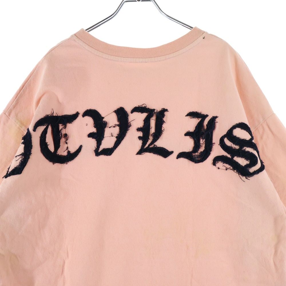 cvtvlist (カタリスト) フロント ロゴ バック刺繍ロゴ クルーネック