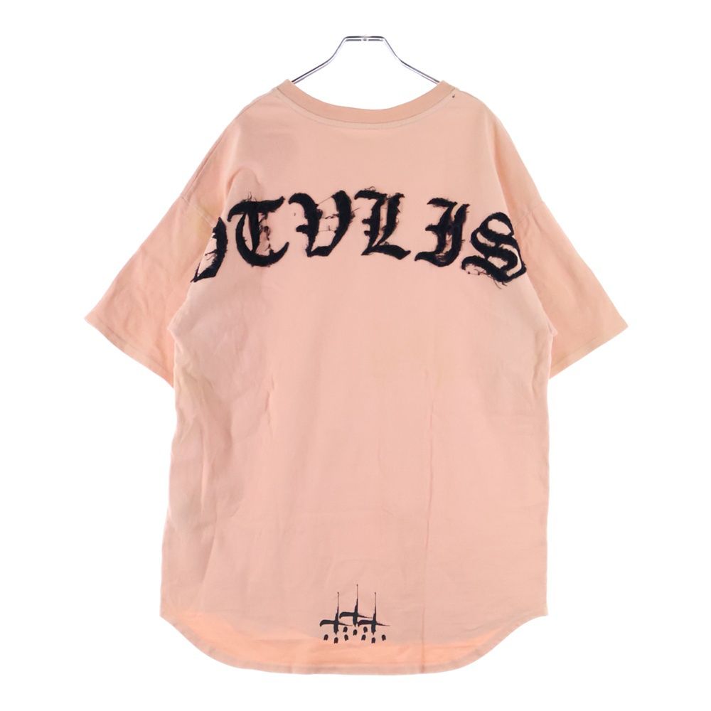 cvtvlist カタリスト Tシャツ cvtvlist (カタリスト) フロント ロゴ バック刺繍ロゴ クルーネック