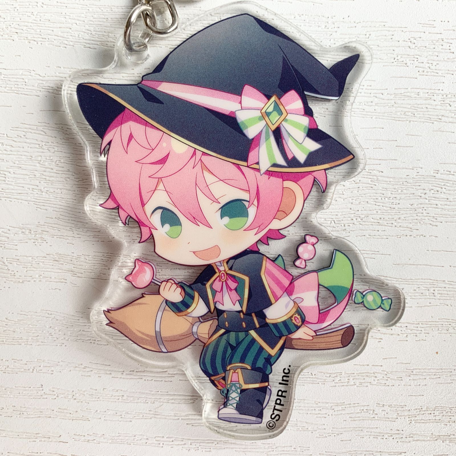 騎士X てるとくん アクリルキーホルダー セット ハロウィン チャーム