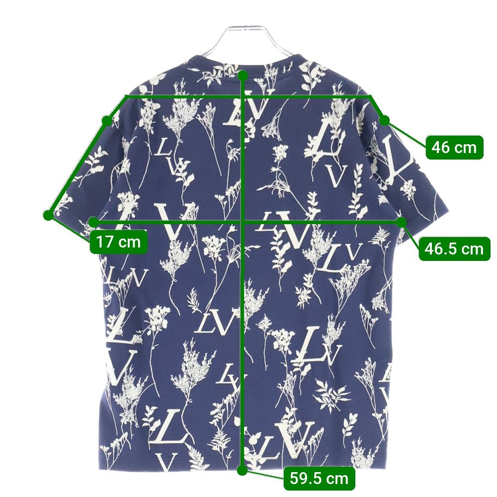 LOUIS VUITTON (ルイヴィトン) 20SS リーフディスチャージ半袖Tシャツ