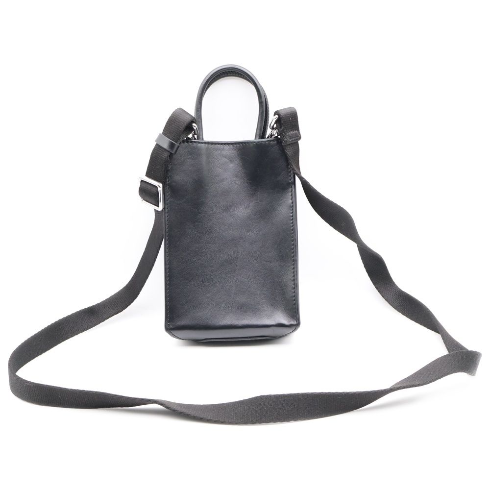 DIESEL (ディーゼル) DSL SHOPPER MIN ロゴプリント 2WAY レザー  