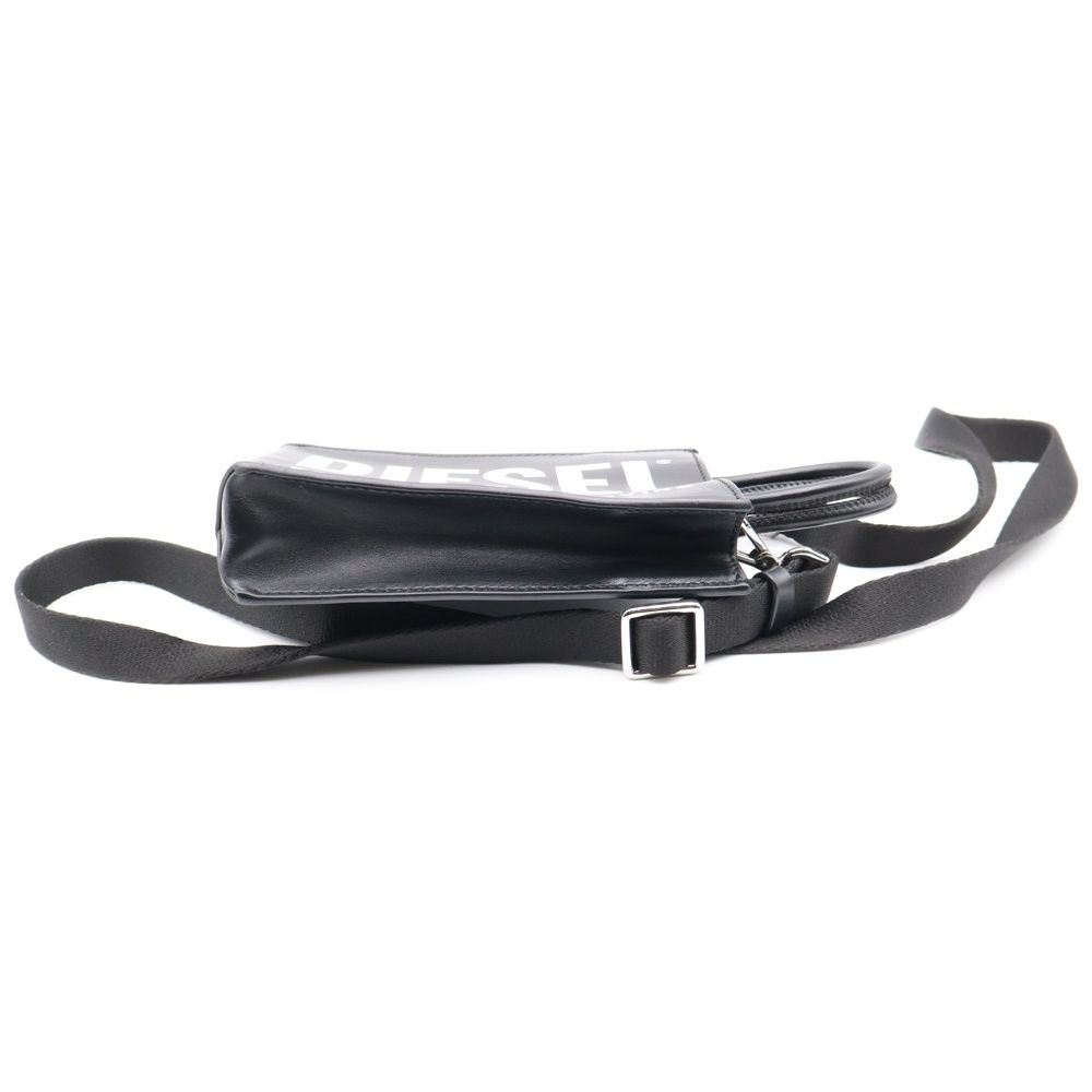 DIESEL (ディーゼル) DSL SHOPPER MIN ロゴプリント 2WAY レザー  