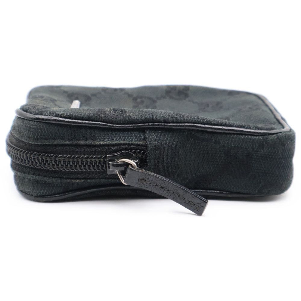 GUCCI (グッチ) GGキャンバス シガレットケース タバコケース ブラック