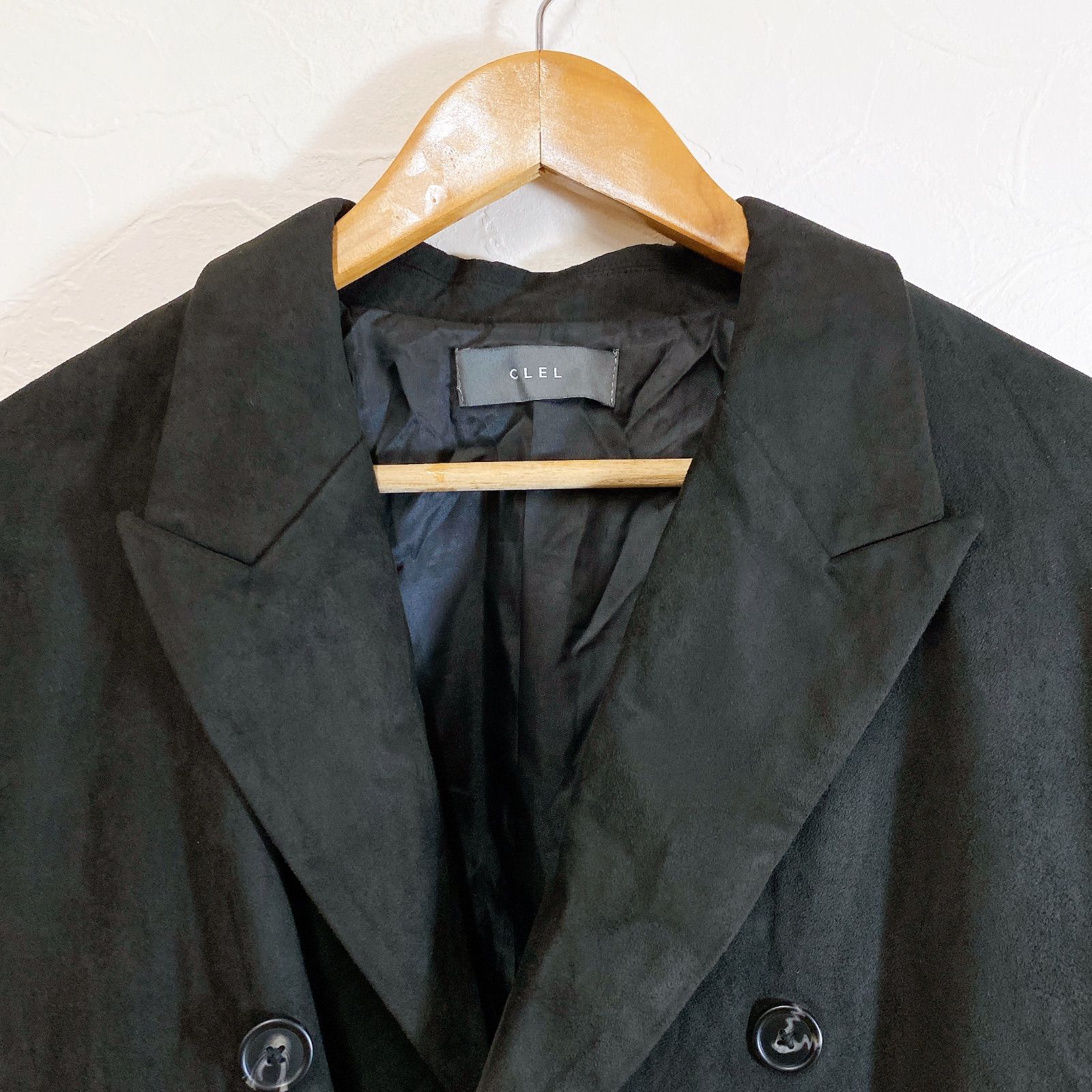 美品 CLEL Double Tech Fade Tailored Jacket ダブルテックフェード 
