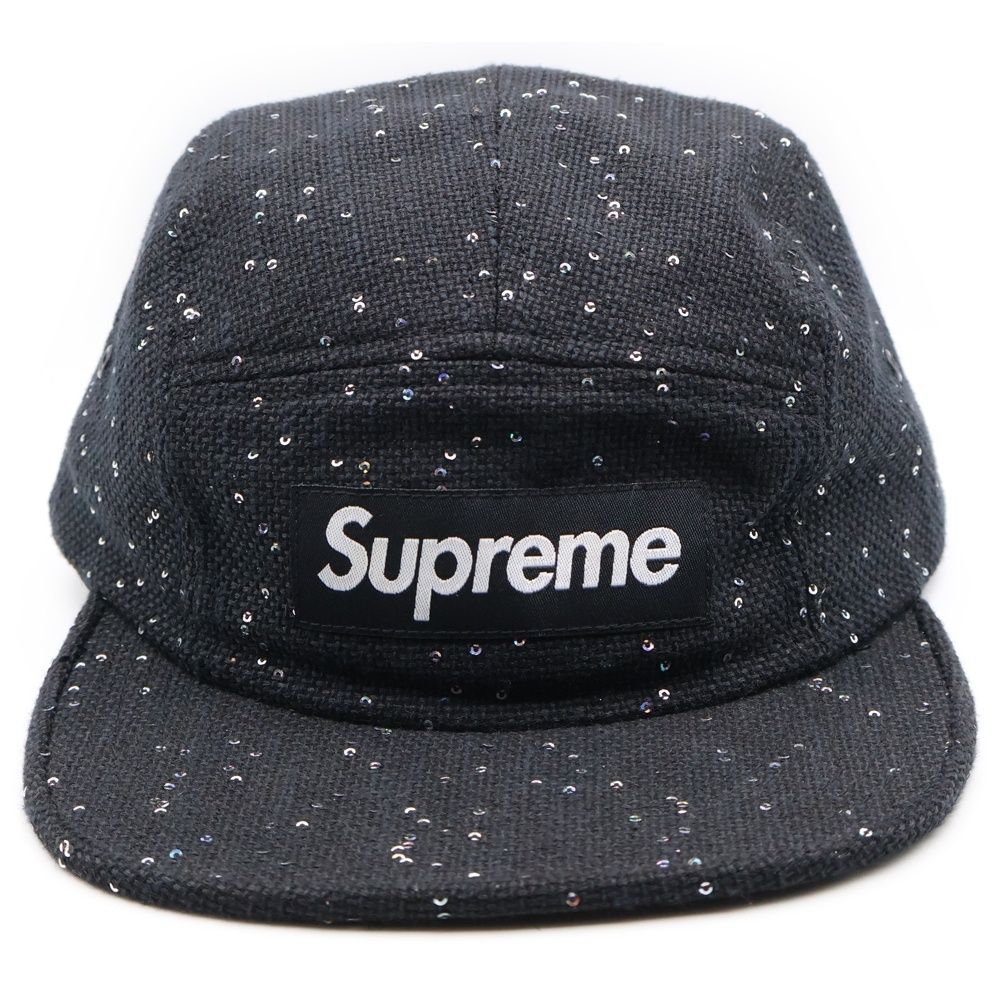 帽子 Supreme Box Logo Sequins Camp Cap 16AW Supreme Sequins Camp Cap (FW16)