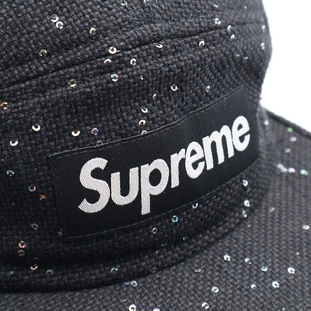 SUPREME (シュプリーム) 16AW Sequins Camp Cap シークイン加工