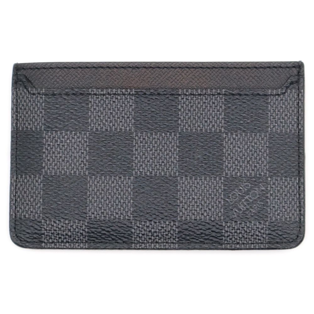 LOUIS VUITTON ルイヴィトン ネオ ポルトカルト ダミエグラフィット カードケース ブラック N62666 TH2078