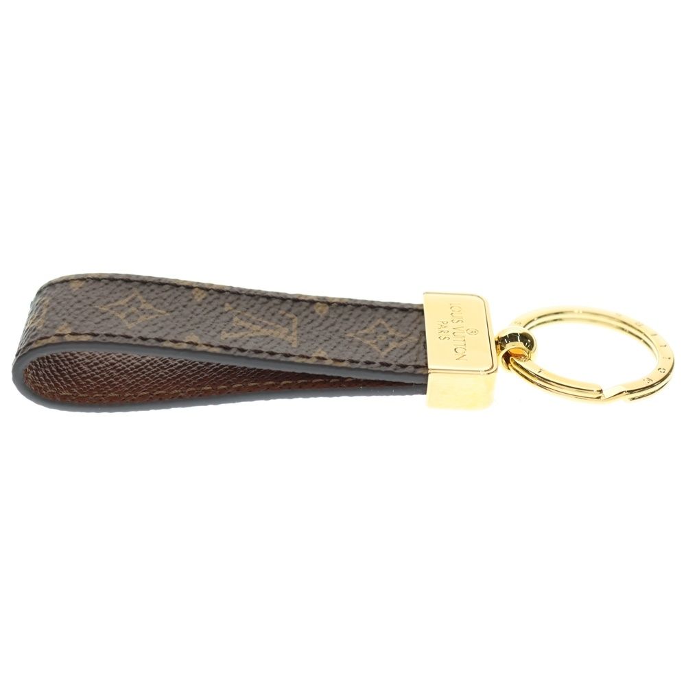  LOUIS VUITTON ルイヴィトン モノグラム ポルトクレ ドラゴンヌ バッグチャーム キーリング キーホルダー M 65221 ゴールド金具 キーホルダー キーリング 小物
