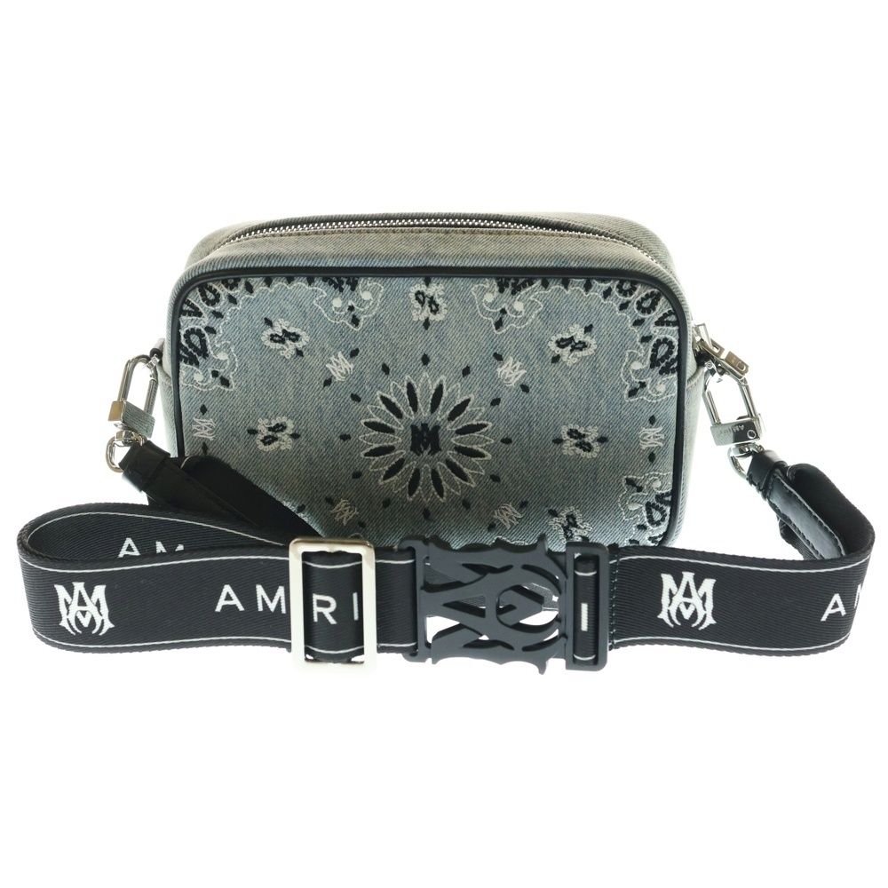 AMIRI (アミリ) 23AW バンダナ ペイズリー カメラバッグ ショルダー