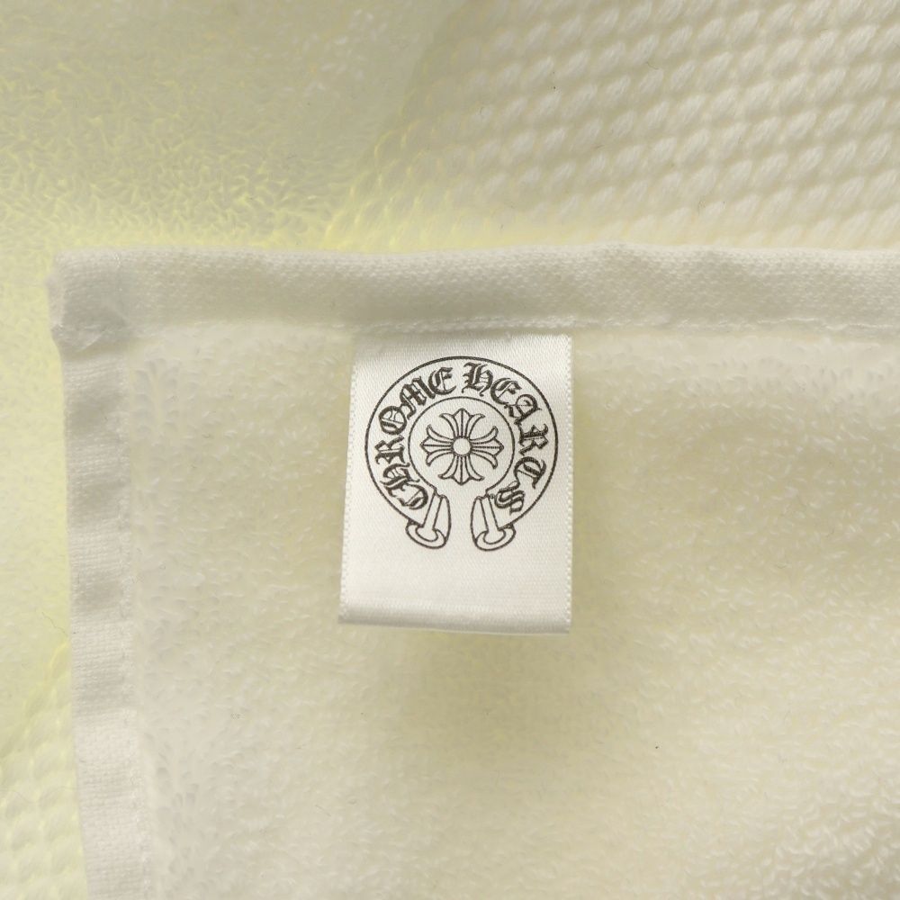 CHROME HEARTS (クロムハーツ) ホースシュー刺繍 コットン バスタオル