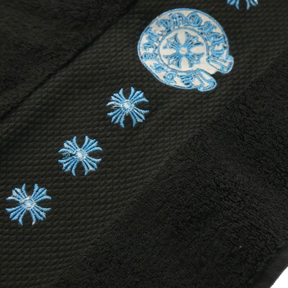 CHROME HEARTS (クロムハーツ) ホースシュー刺繍 コットン バスタオル