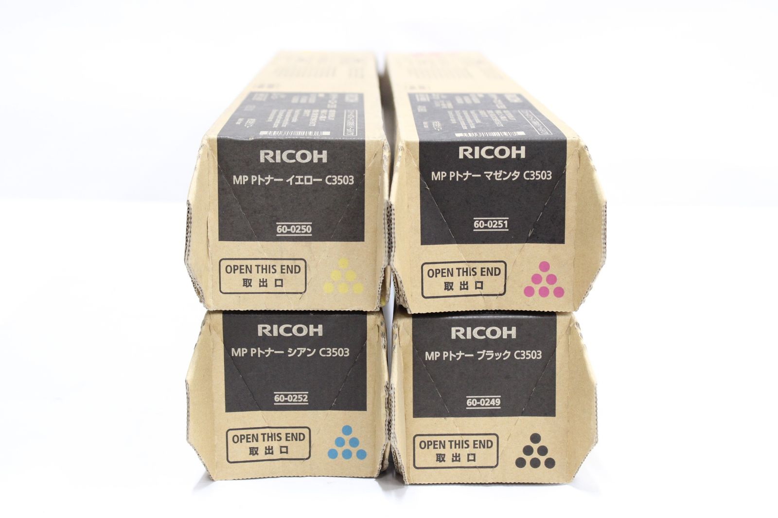 基本的な RICOH 純正 トナー C3503 4色 シアン マゼンタ イエロー ブラック リコー IT9S20CHPJTG-D-V07.5-byebye 出産