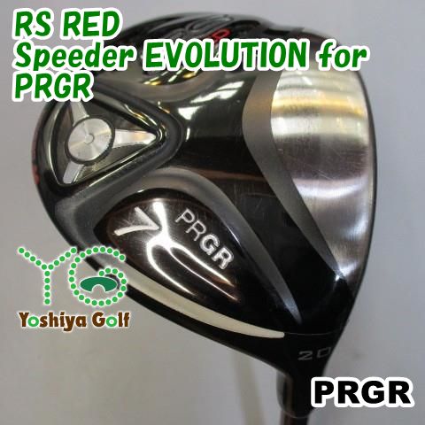 フェアウェイウッド プロギア RS RED/Speeder EVOLUTION for PRGR/S/20[078626]