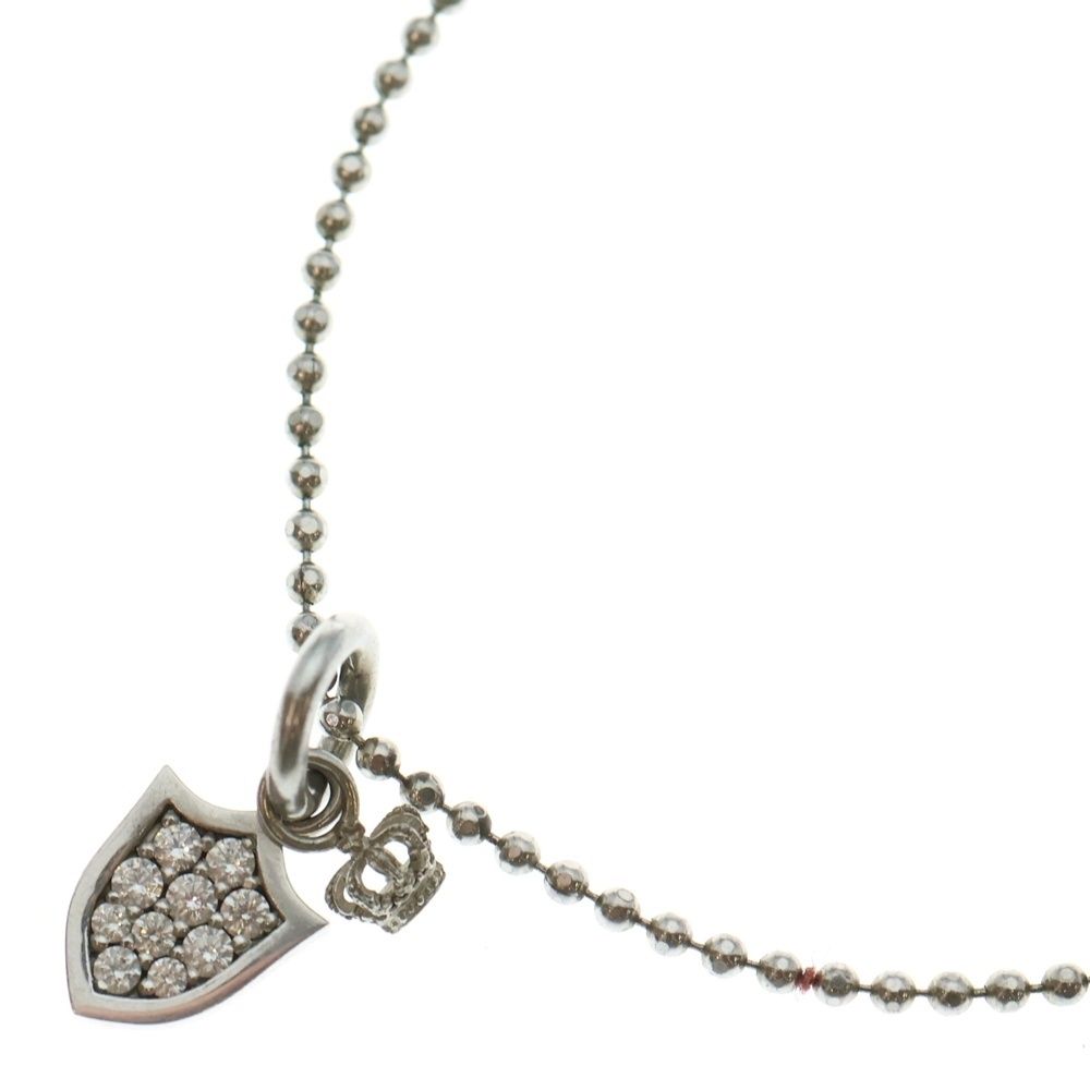 Justin Davis ジャスティンデイヴィス SHIELD DOG TAG シールドドッグタグ ネックレストップ シルバー SNJ163