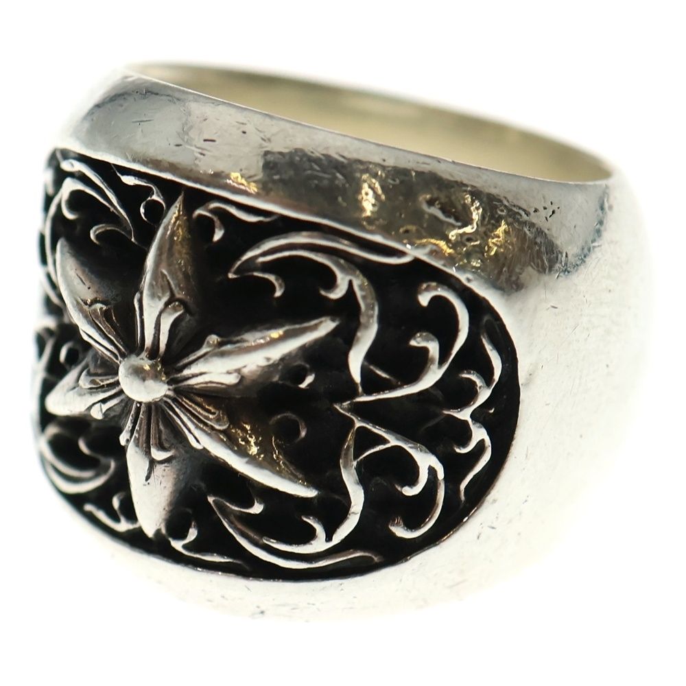 CHROME HEARTS クロムハーツ CLSSC OVAL STAR クラシックオーバルスター リング シルバー BCA341