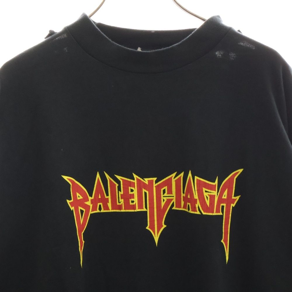BALENCIAGA (バレンシアガ) 22SS METAL OVERSIZED LONG SLEEVE TEE