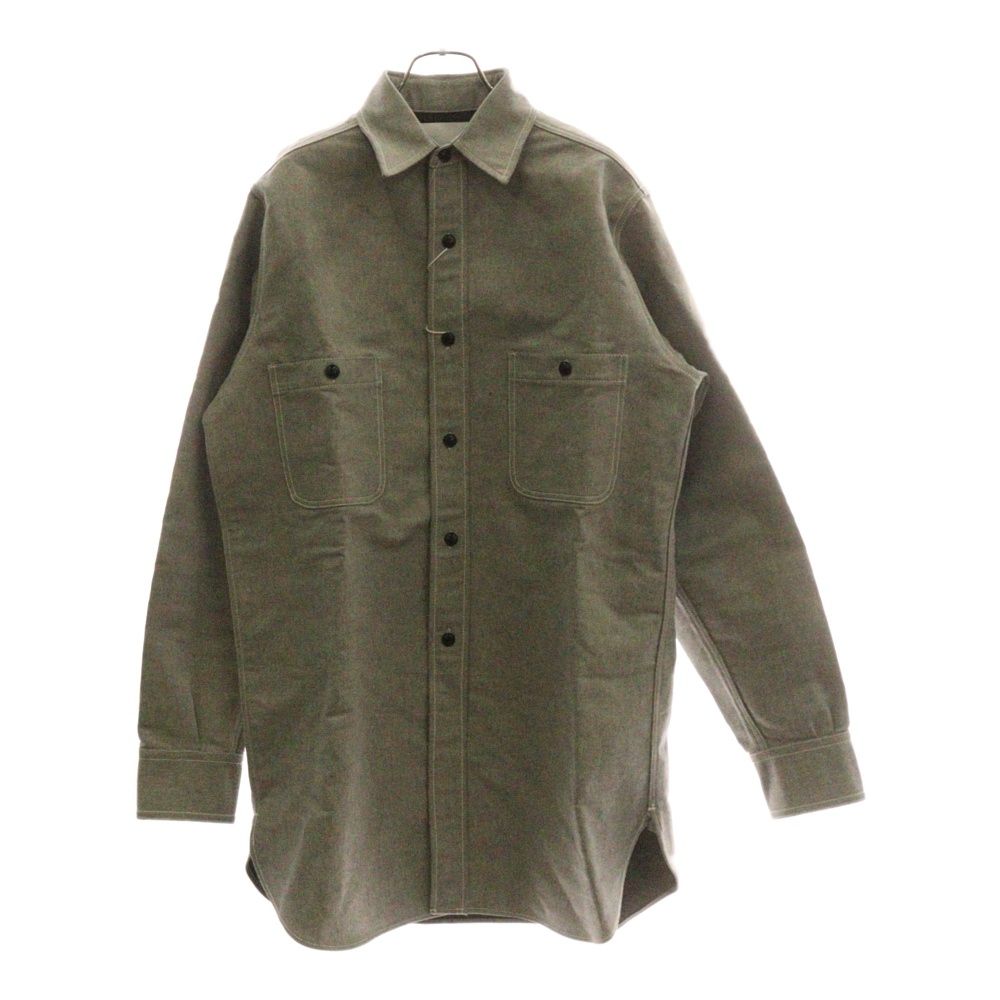 Maison Martin Margiela メゾンマルタンマルジェラ 24 SS ポインテッド 長袖 シャツ グレー