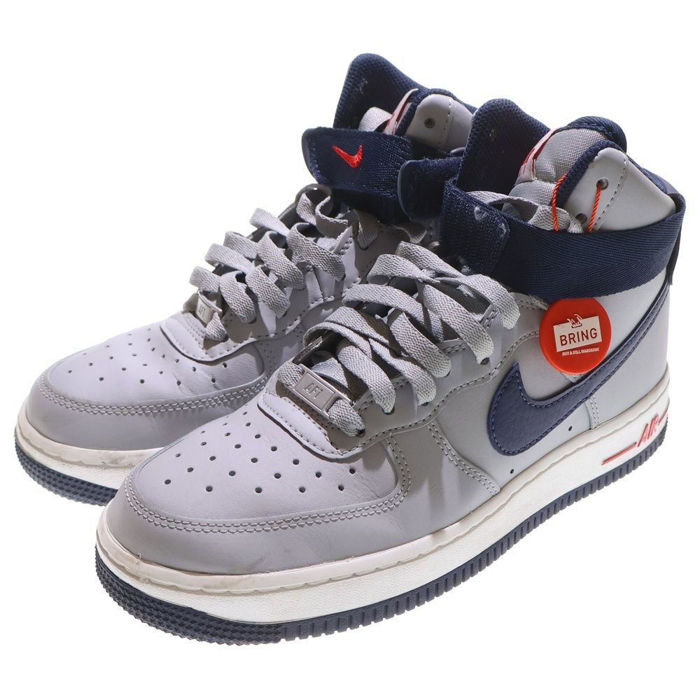 NIKE ナイキ AIR FORCE 1 HIGH ウルフグレー ユニバーシティレッド ホワイト カレッジネイビー DZ 7338-001