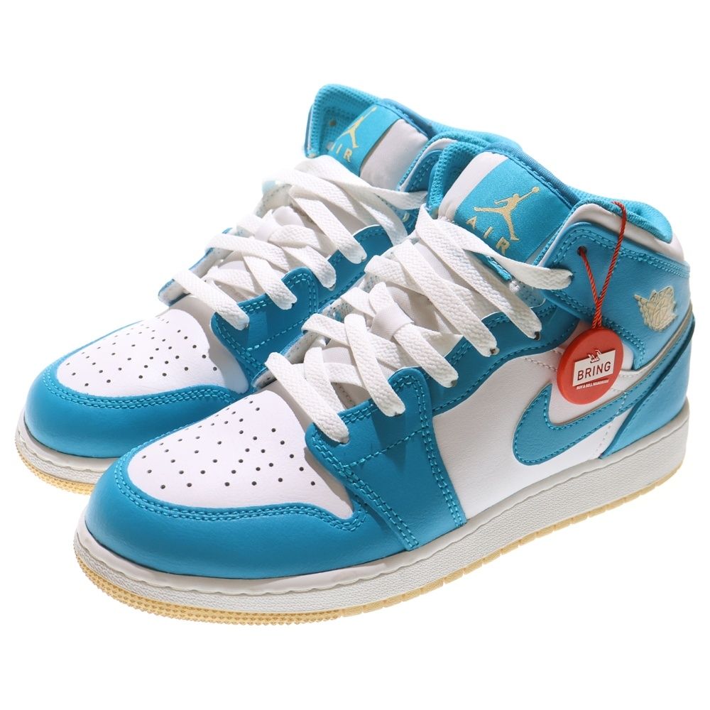 NIKE ナイキ AIR JORDAN 1 MID ISLAND COAST GOLD-WHITE ミッド アイランド コースト レディース スニーカー DQ 8423-400