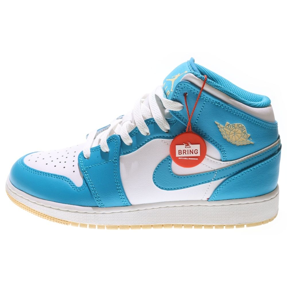 NIKE ナイキ AIR JORDAN 1 MID ISLAND COAST GOLD-WHITE ミッド アイランド コースト レディース スニーカー DQ 8423-400
