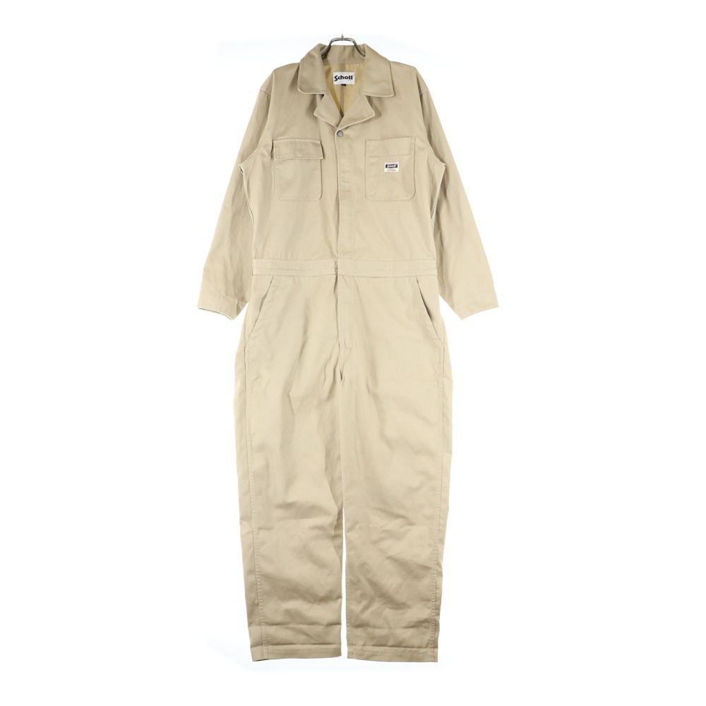 SCHOTT ショット TC WORK JUMP SUIT ワークジャンプスーツ オールインワン つなぎ ベージュ