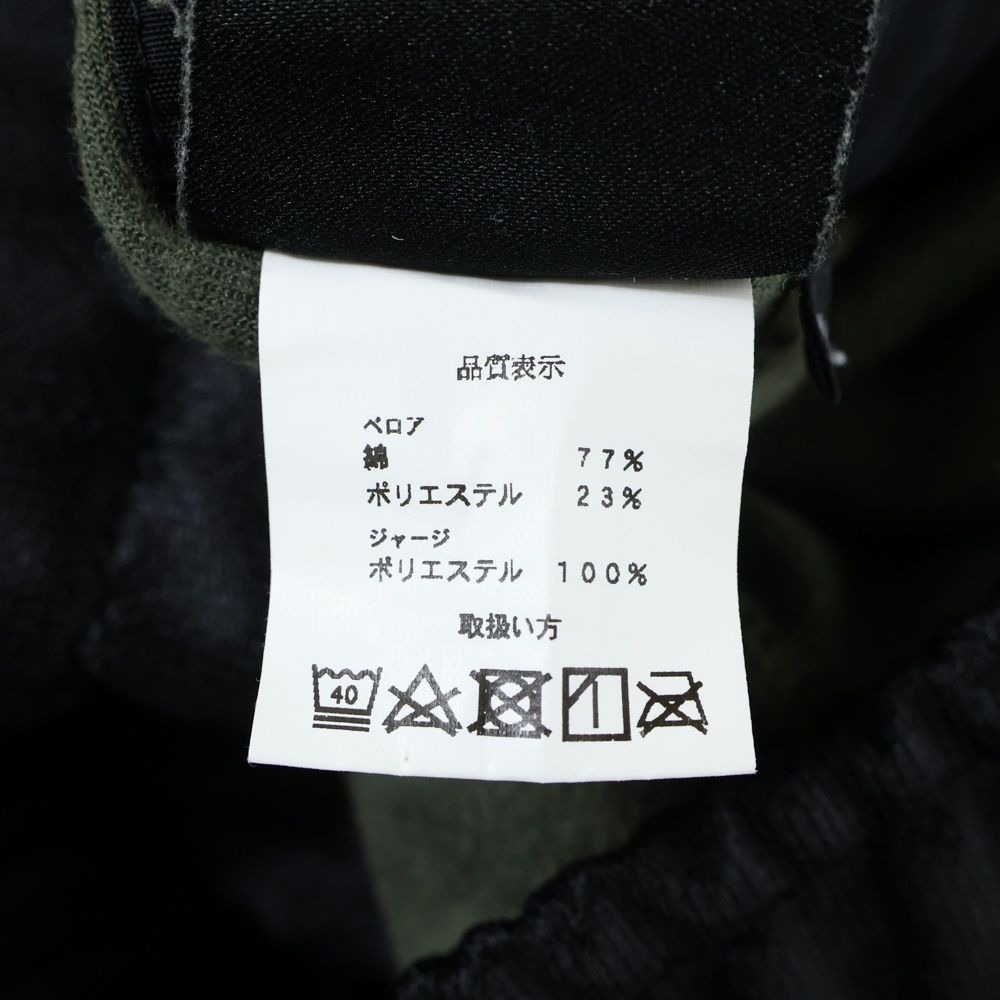 cvtvlist (カタリスト) Velvet Pants 裾スナップ ベルベットベロア