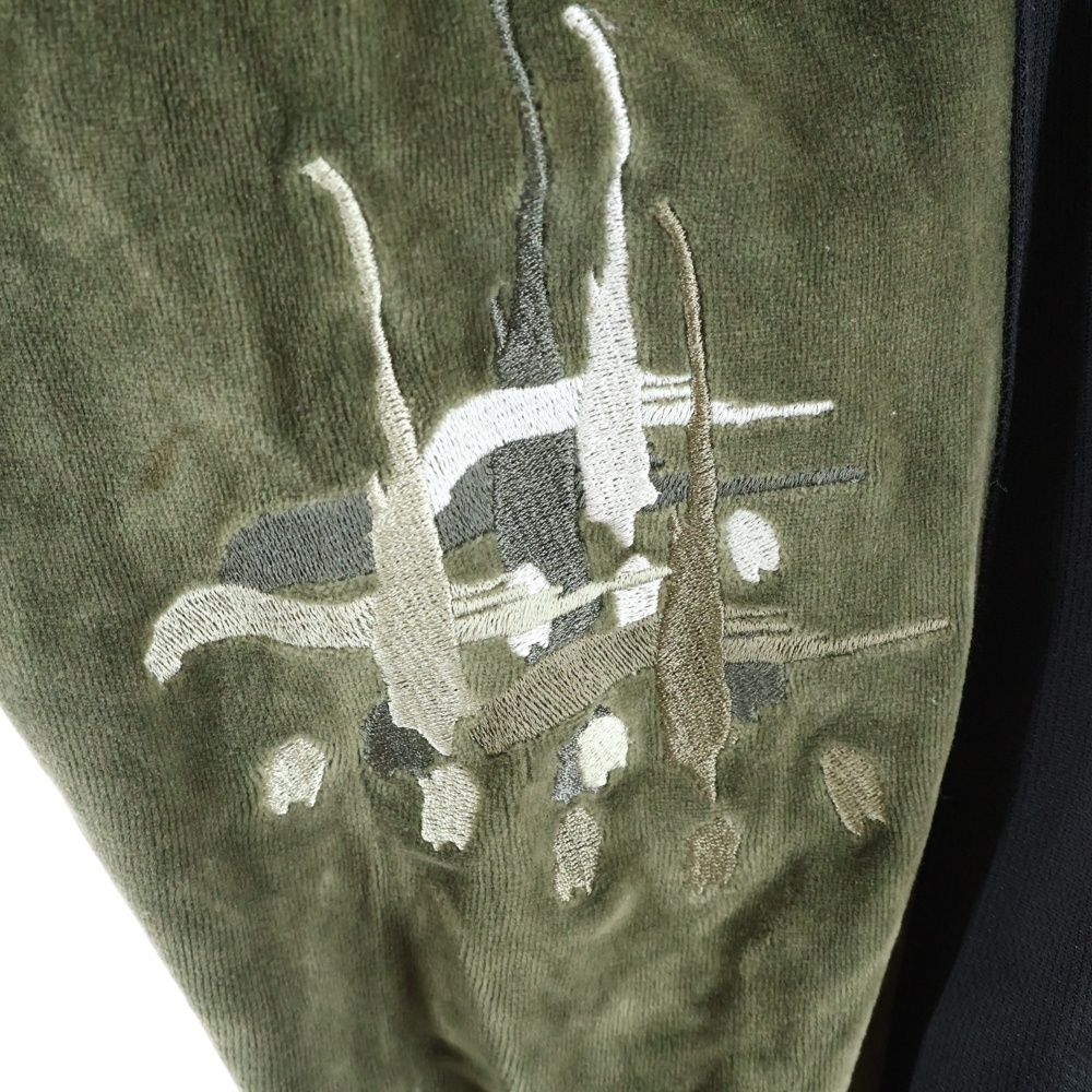 cvtvlist (カタリスト) Velvet Pants 裾スナップ ベルベットベロア