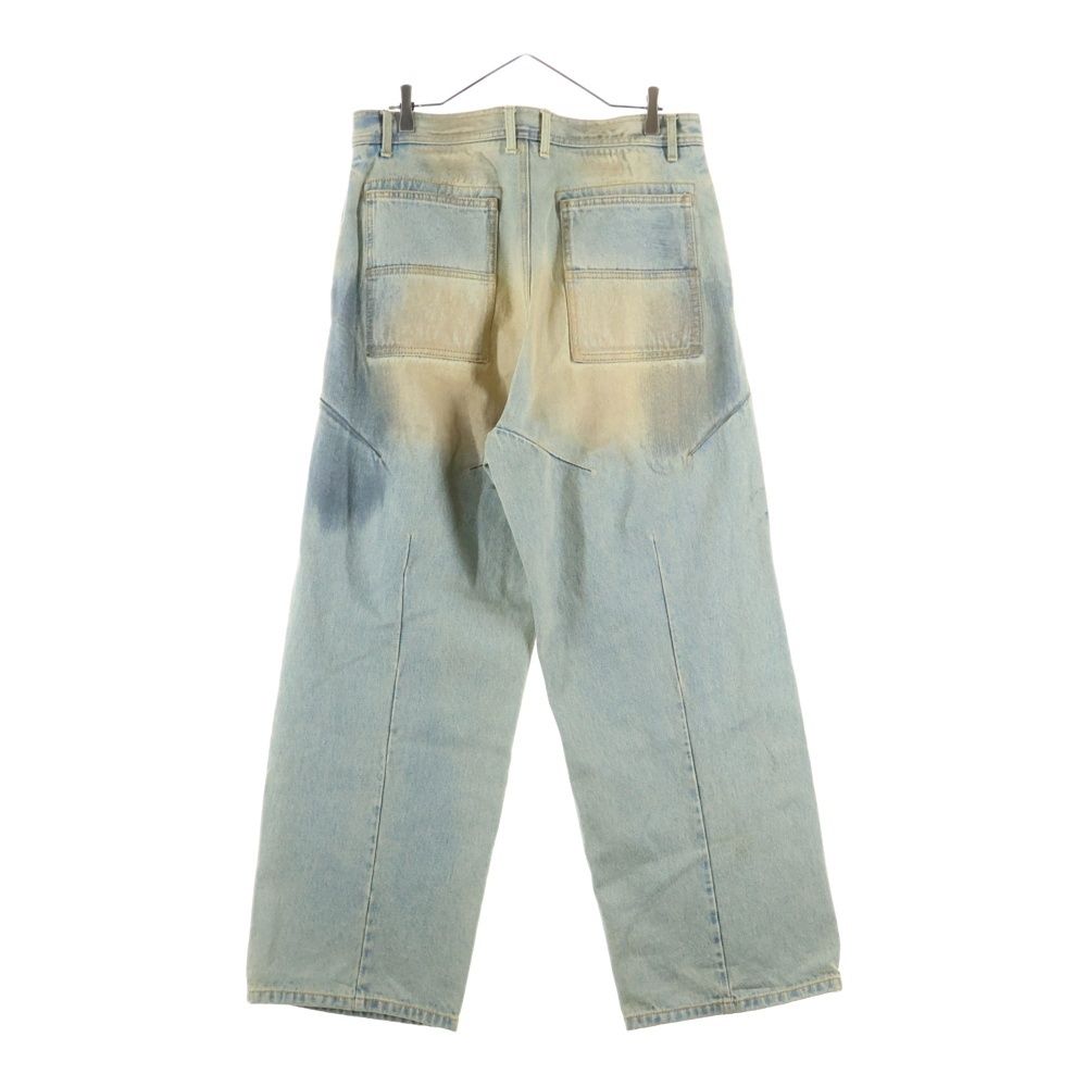 FILTH (フィルス) 24AW FRONT ZIP BAGGY DENIM フロントジップ バギー