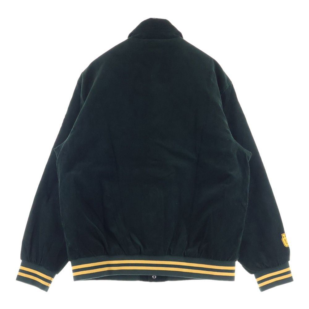 CARHARTT カーハート LETTERMAN JACKET コーデュロイ レターマンジャケット グリーン