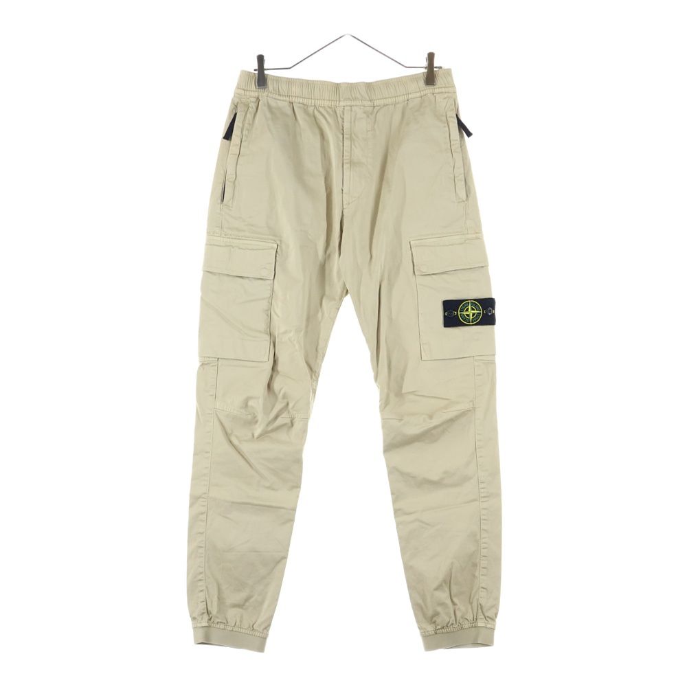 STONE ISLAND ストーンアイランド 22AW Cargo Pants ロゴワッペン カーゴパンツ ベージュ 771531314