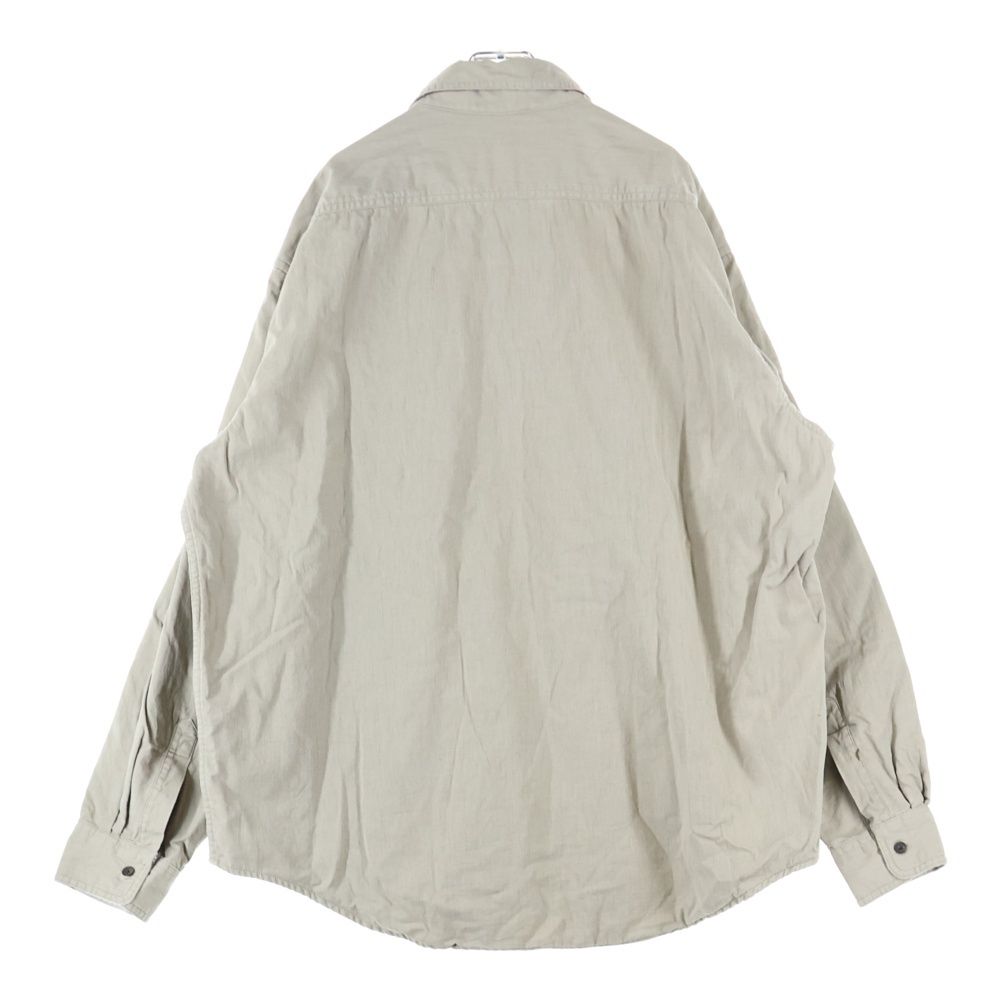 L.L.Bean エルエルビーン 70 S-80 S VINTAGE ヴィンテージ 裏地フランネル シャツ ジャケット ベージュ A 038