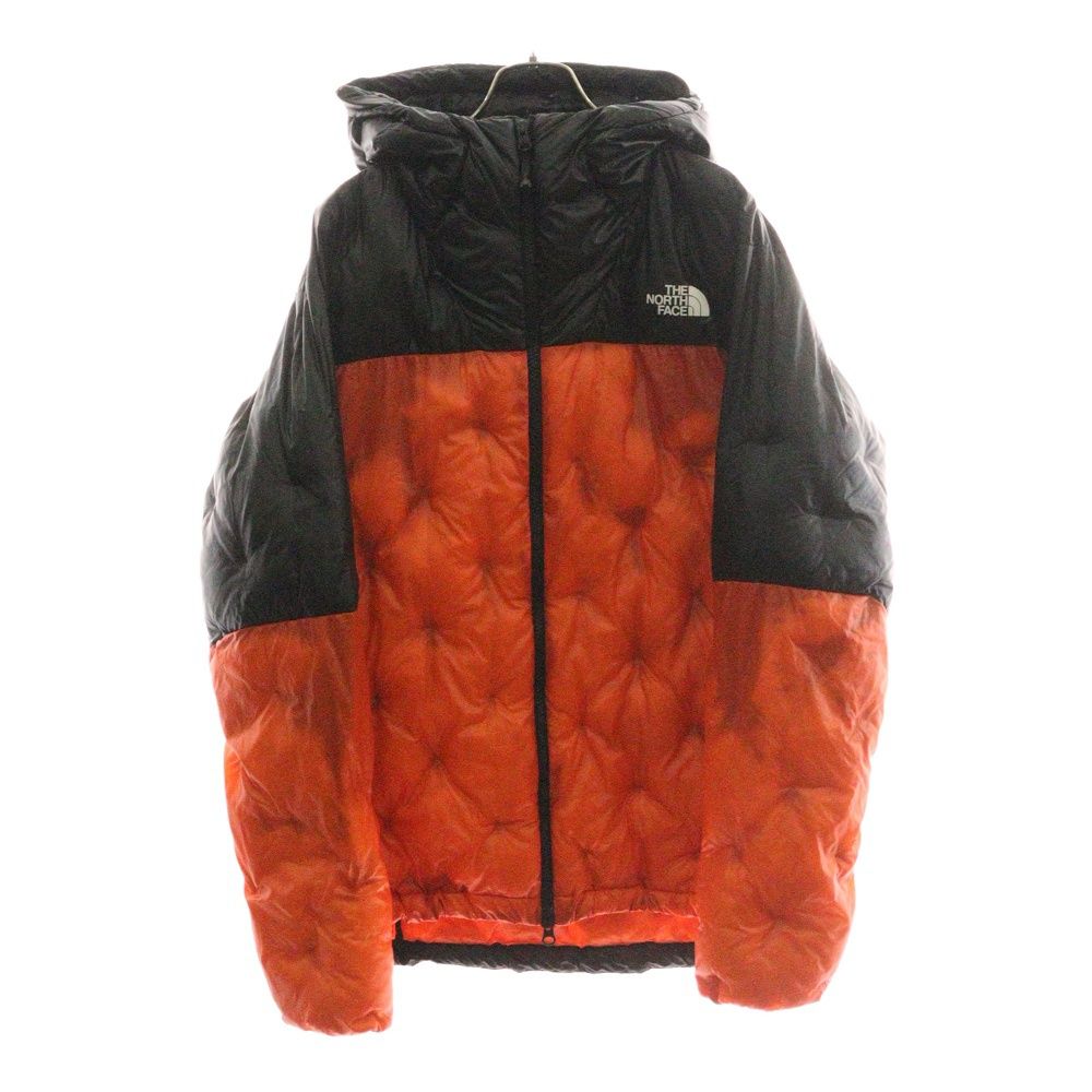 THE NORTH FACE ザノースフェイス POLARIS INSULATED HOODIE ポラリス インサレーテッドフーディー ジップアップ 中綿ジャケット オレンジ ブラック