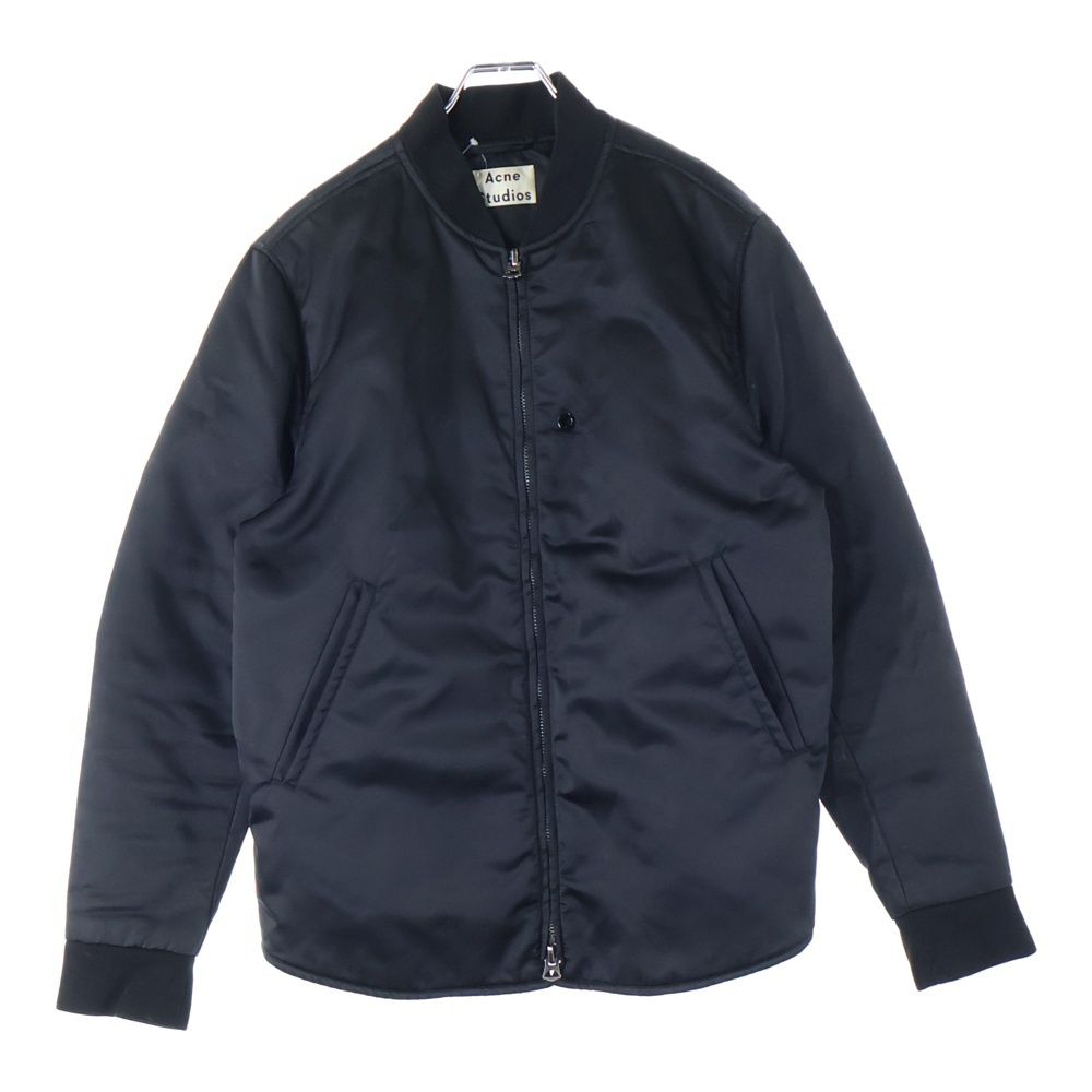 Acne Studios アクネ ストゥディオズ MYLON MATT PAW17 ジップアップ ナイロン ジャケット ブラック