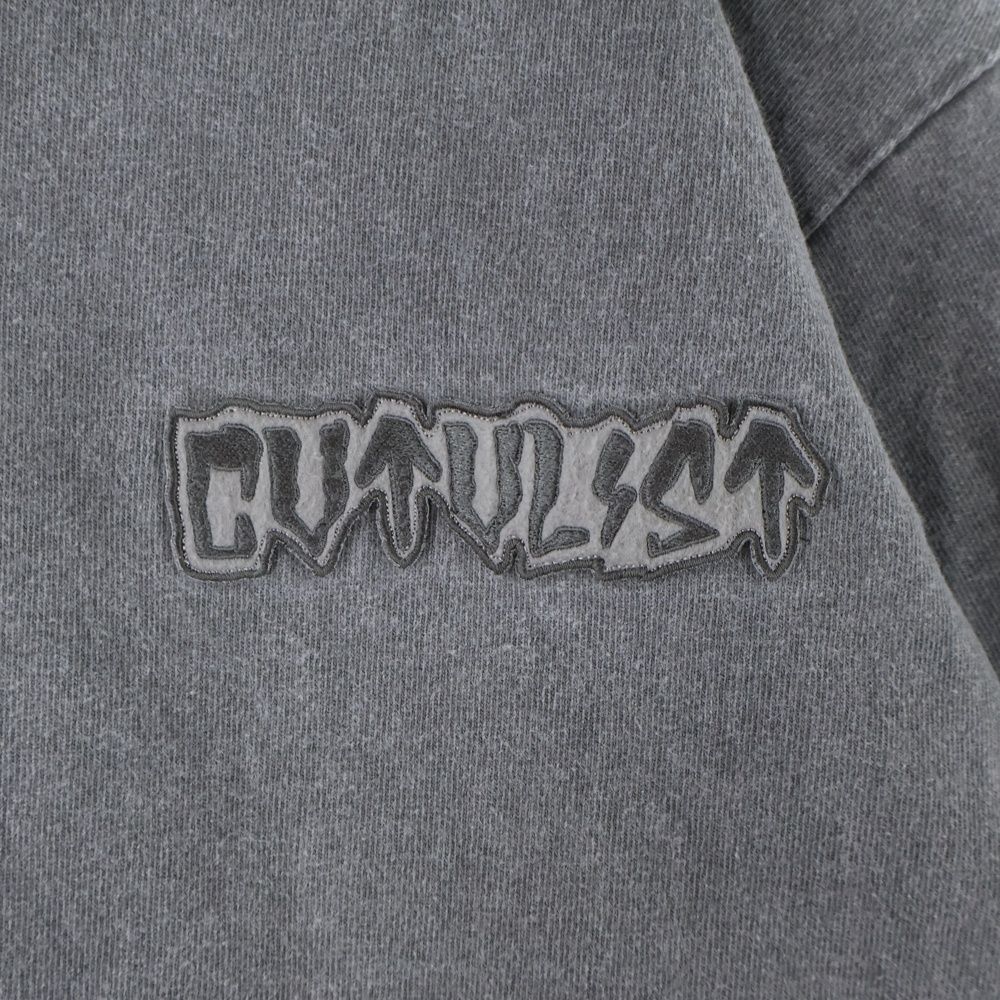 cvtvlist (カタリスト) T-Shirt ロゴ刺繍 半袖Tシャツ グレー - メルカリ