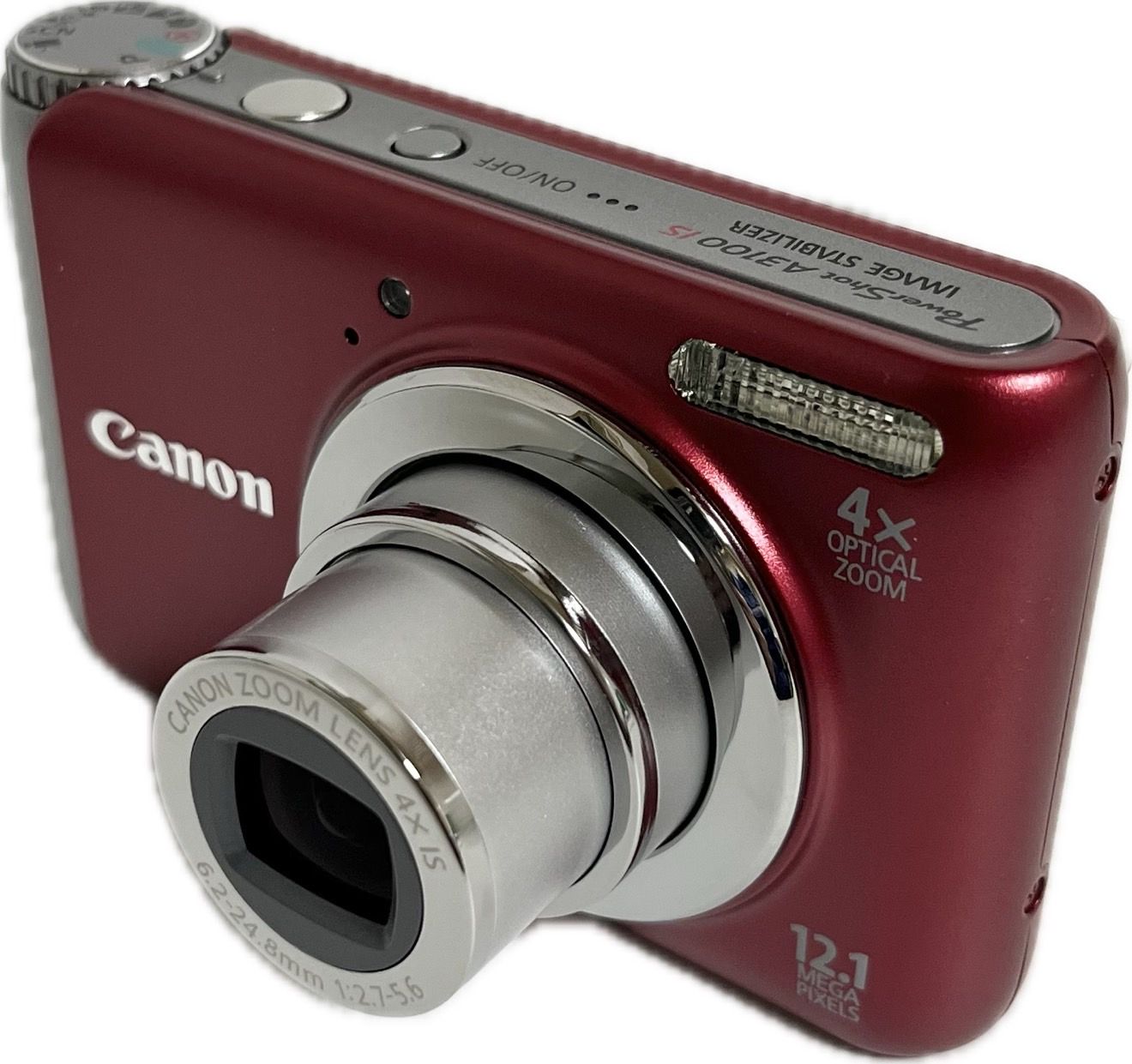CANON(キヤノン) デジタルカメラ PowerShot A3100 IS レッド PSA3100IS 