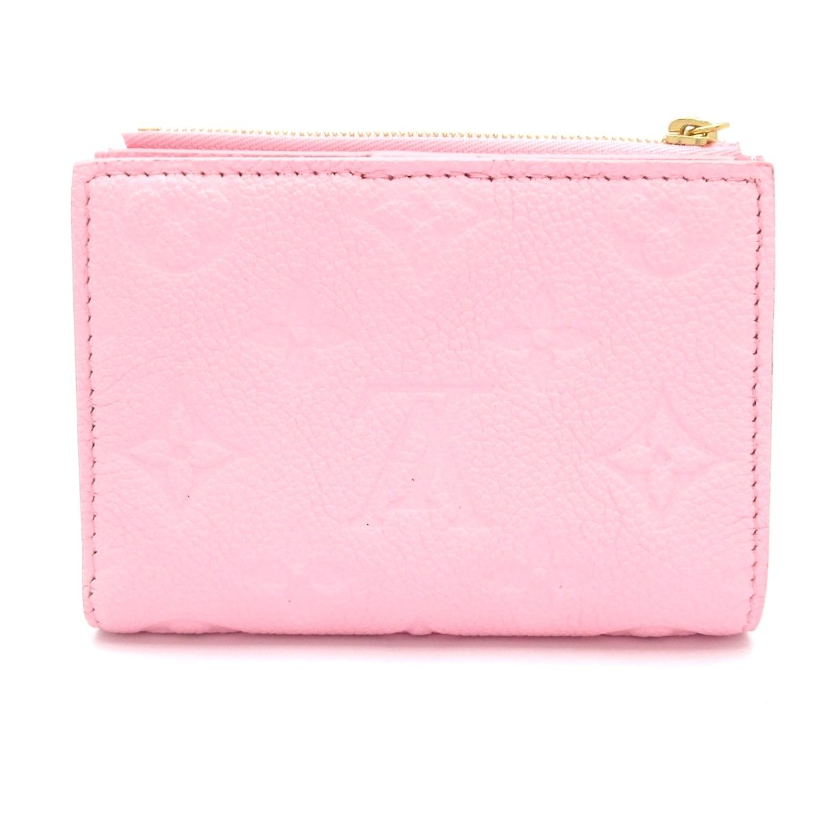 LOUIS VUITTON ルイヴィトン 2つ折り財布 モノグラム アンプラント ポルトフォイユ リサ M 14655 コットンキャンディピンク レザー
