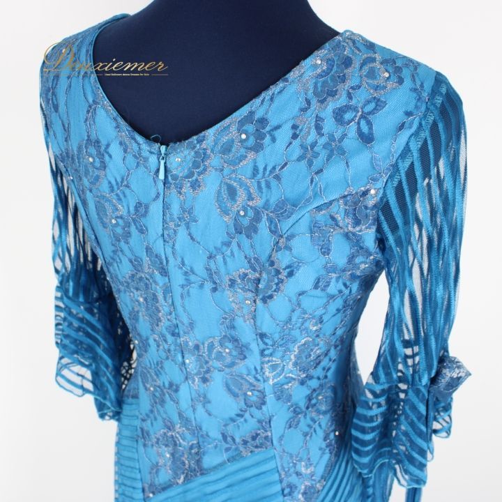 【美品 社交ダンス衣装】ワンピースドレス prima boutique 水色 社交ダンス 衣装 スタンダード ドレス ワンピース パーティ衣装 女性用