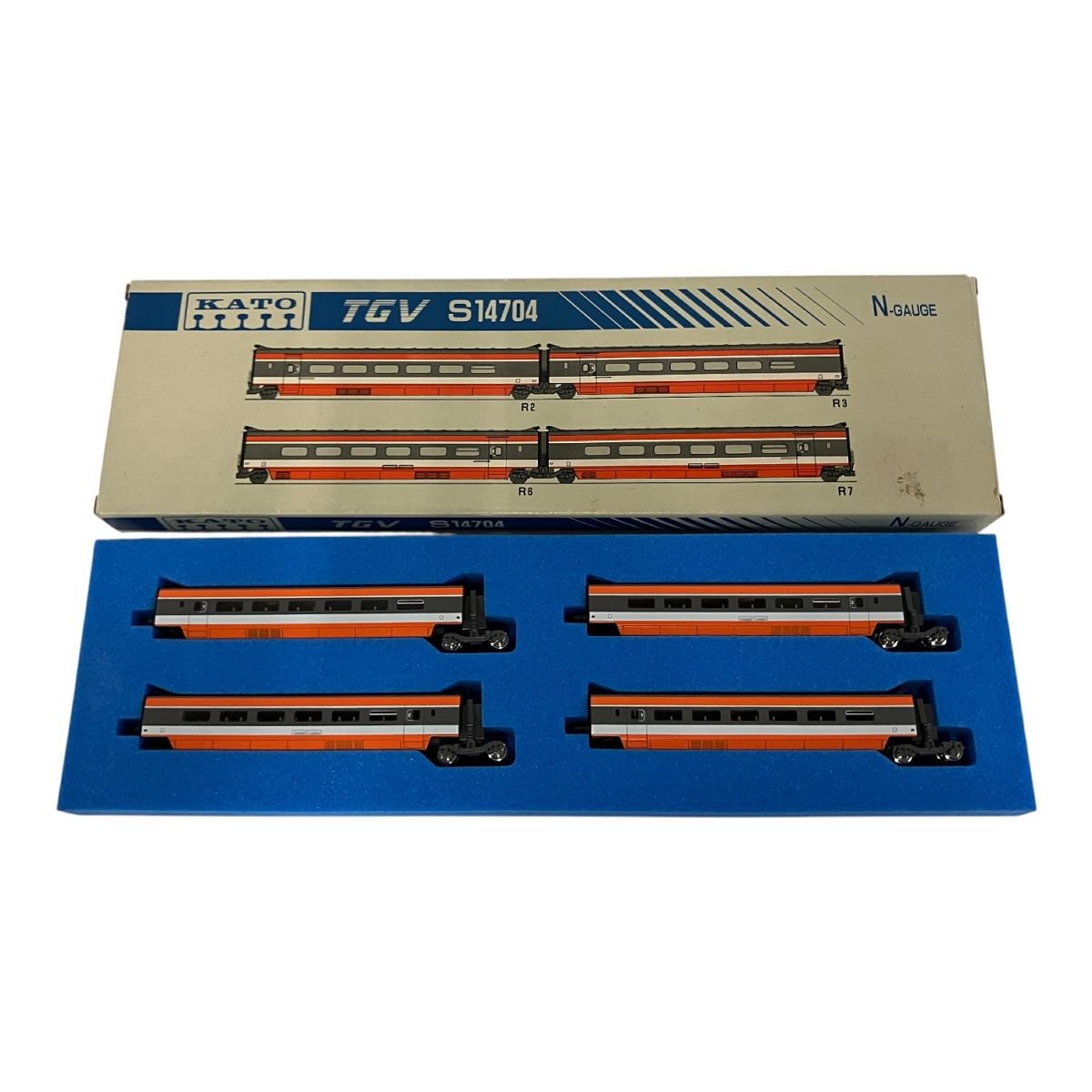 KATO TGV S14704 フランス国鉄 海外 4両セット Nゲージ 鉄道模型