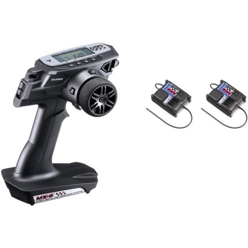 メーカー正規品 新品 SANWA サンワ MX-6 2.4GHz FH-E方式 3ch プロポ