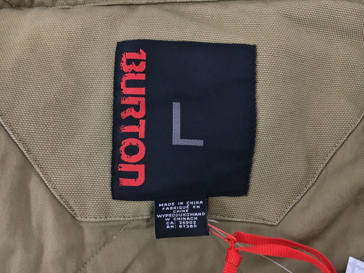 メンズ バートン BURTON ジャケット L コットンジャケット 未使用