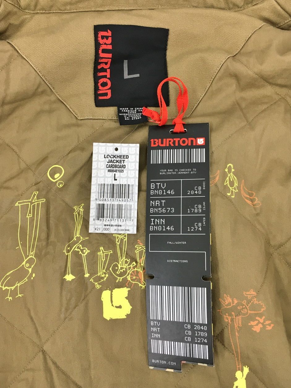 メンズ バートン BURTON ジャケット L コットンジャケット 未使用
