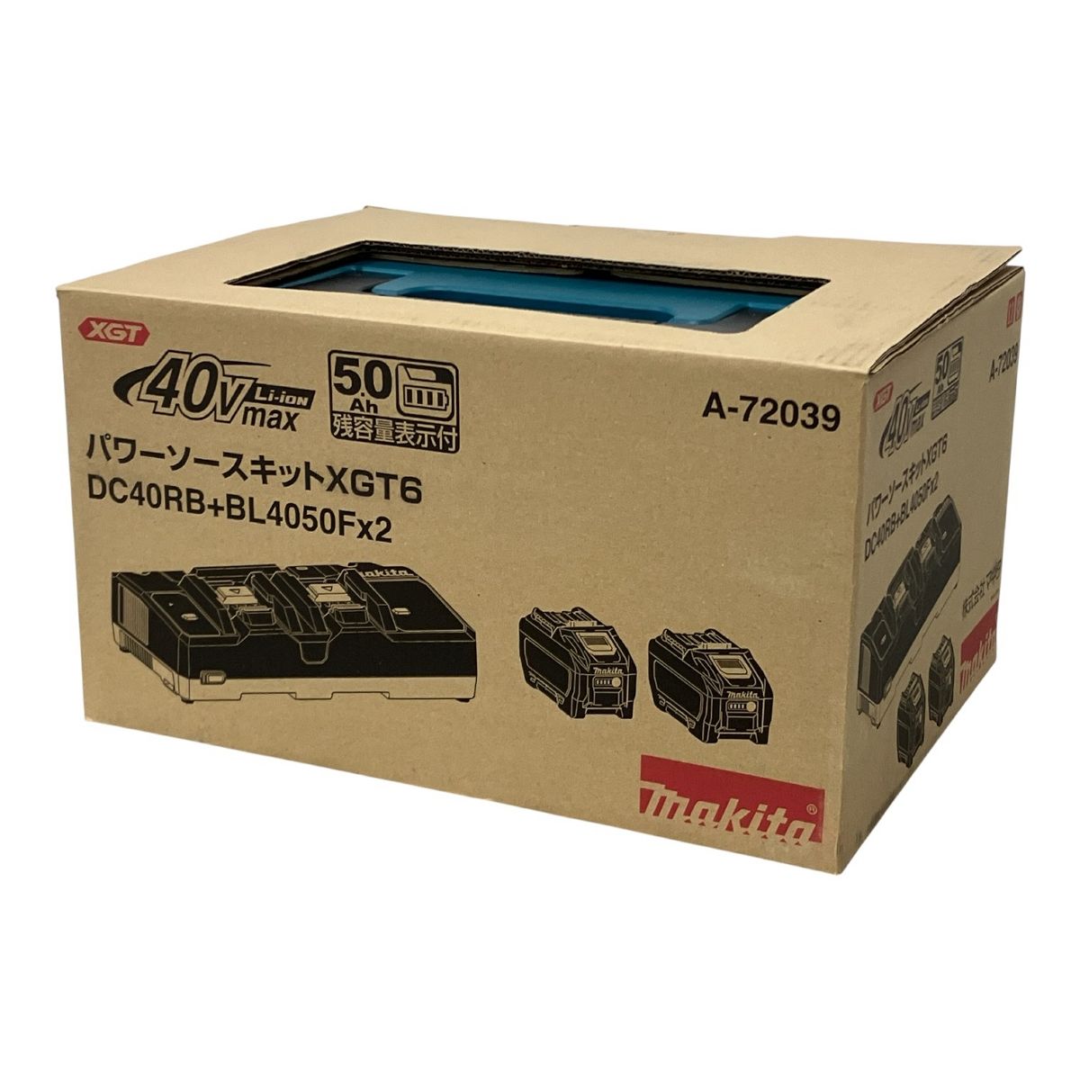makita パワーソースキットXGT6 A-72039 40Vmax バッテリー 充電器 電動工具 M10614566